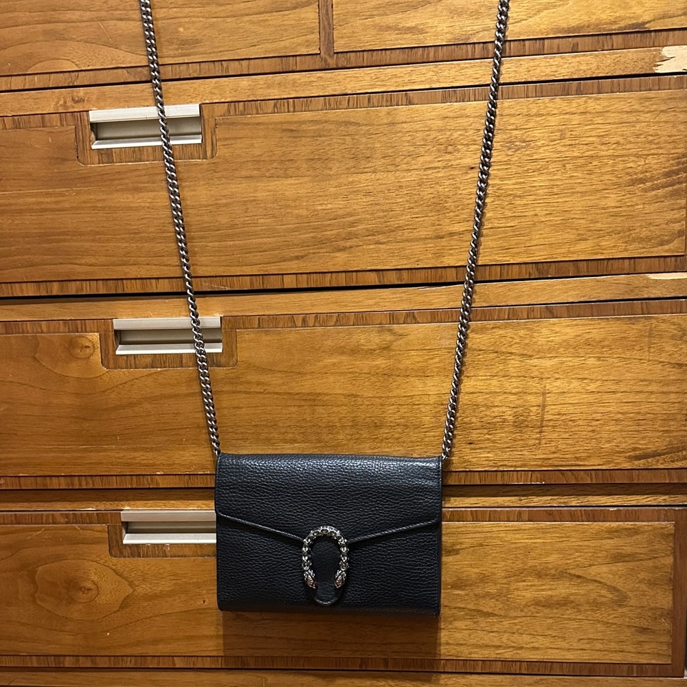 Gucci Black Mini Bag with Silver Accent - Picture 13 of 16